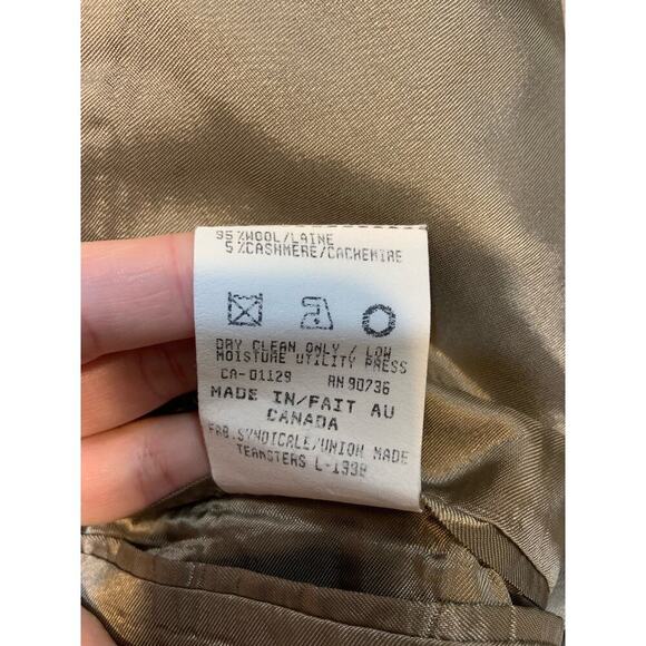 Vtg Chaps Ralph Lauren Wool Cashmere Blend 44R Plaid Blazer Sport Coat Cottage - Picture 5 of 16